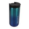 201 Shell Travel Tumbler Gradient Water Bottle Portable Insulated Coffee Mug  Outdoor