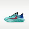 Kids' Sneakers Giannis Immortality 4 GS 'Light Aqua Black Racer Blue Bright Crimson'