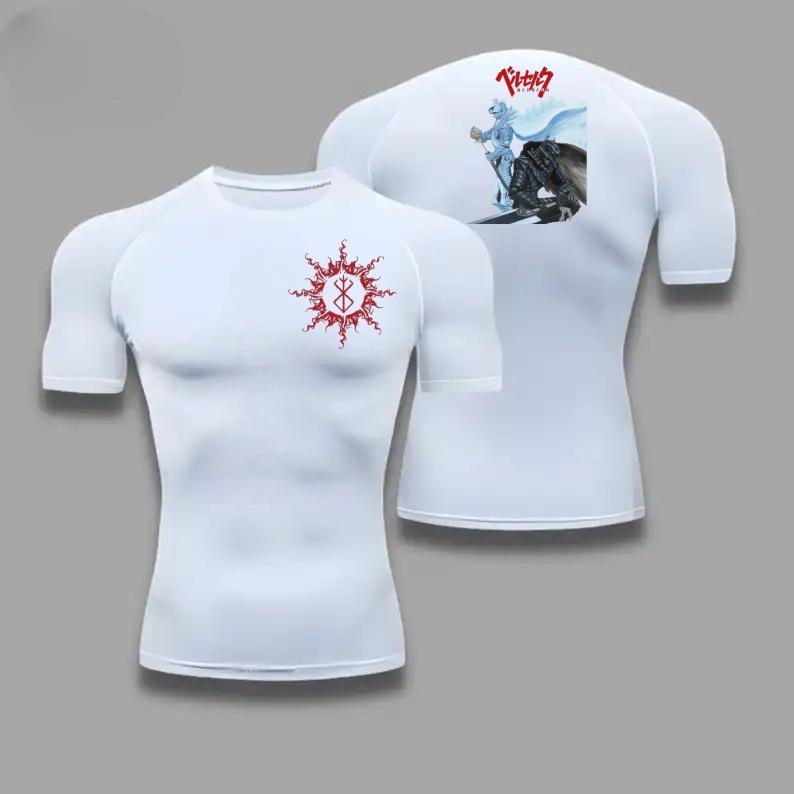 Fitness Sportswear Teenagers Tshirt GutsGriffith Graphic Tops Tight Training Clothes Boys Compression Running Basketball Clothes