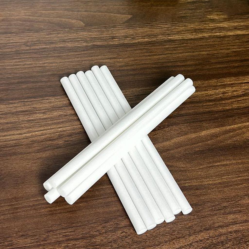 100/500Pcs 12cm X 10mm Cotton Swab Filter Refill Wicks - Replacement for USB Humidifiers Aroma Maker