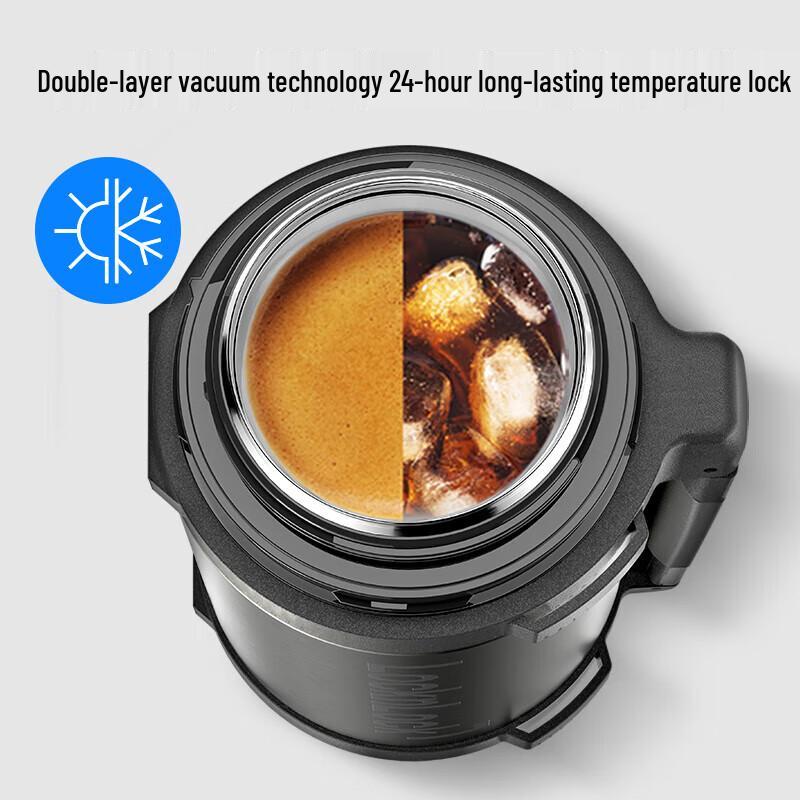 Lock&Lock 1.5L Stainless Steel Portable Insulated Flask