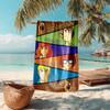 Halloween fantasy comedy adventure cartoon movie Scooby-Doo towel outdoor camping vacation swimming beach towel outdoor absorbent bath towel Y16