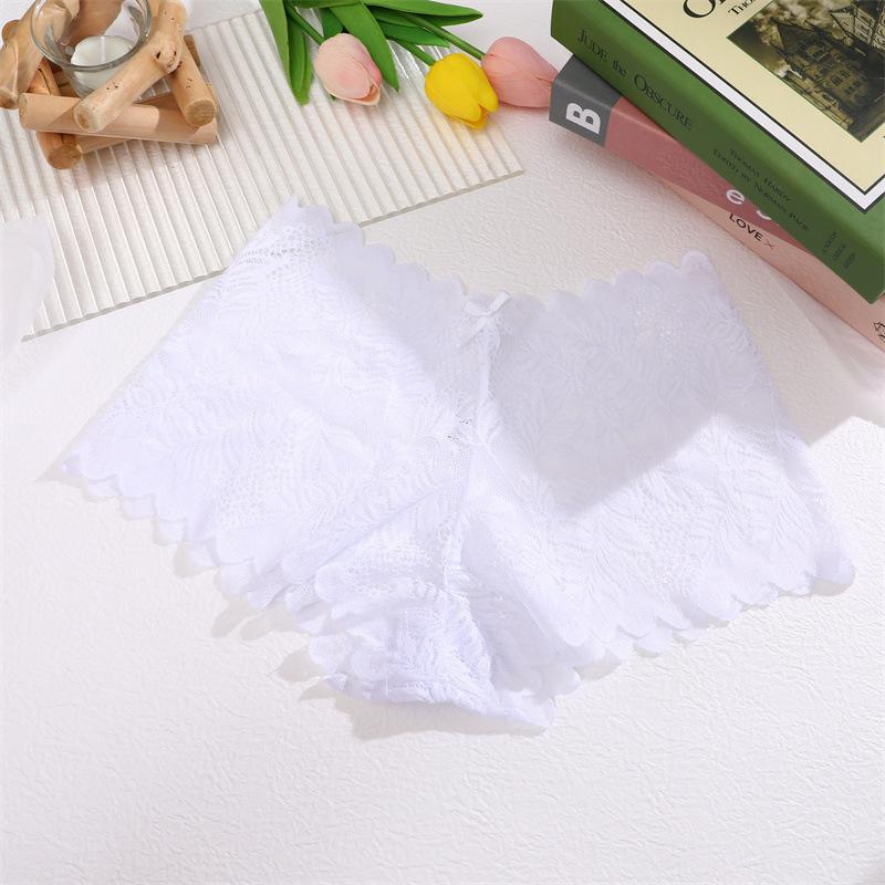 1Pc Lace Underwear Sexy Women Panties Low Waist Hollow Out Ladies Briefs Transparent Female Underpants Womens Lingerie S-XL