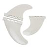 Surfboard Fins Set of 3 Sturdy PVC   for Longboard Shortboard Stand Up Paddle Board