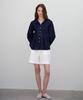 BUT'TON Stitch Banding Shorts (Ivory)