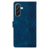 For Samsung Galaxy A56 5G/A36 5G Leather Case Imprinted Checkered Pattern Wallet Stand Flip Phone Cover