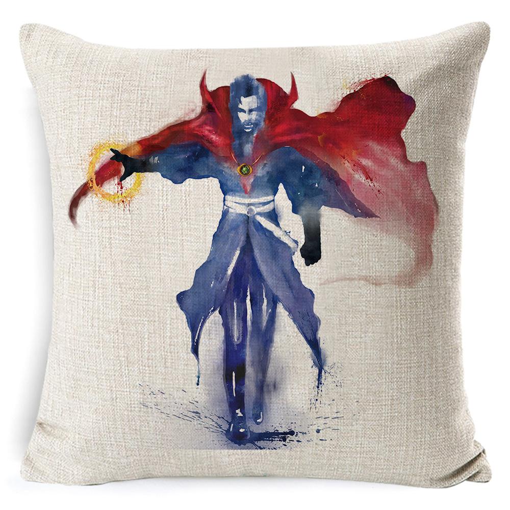 Neue Cartoon Spider-Man Serie Kissenbezug Auto Sofa Quadratisch Cartoon Animation Geschenk Kissen