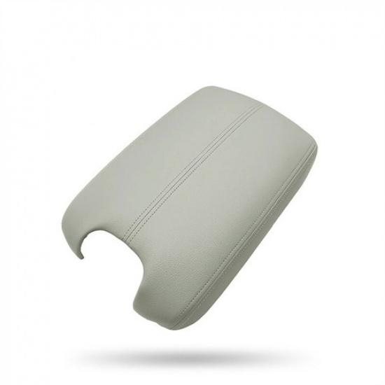 Grey Leather Car Central Stroage Box Leather Pad Replace For Accord 2008-2012