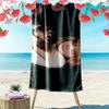 LISA Print Beach Towel, Large Soft Quick Dry Towel for Beach Camping Swimming