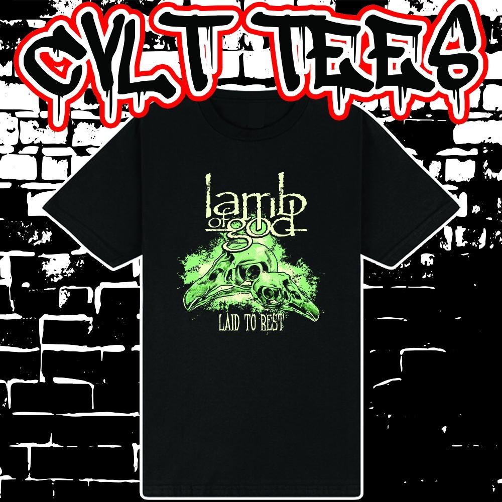 

Lamb of God style Band Tee ~ 100% Cotton Unisex T-Shirt M