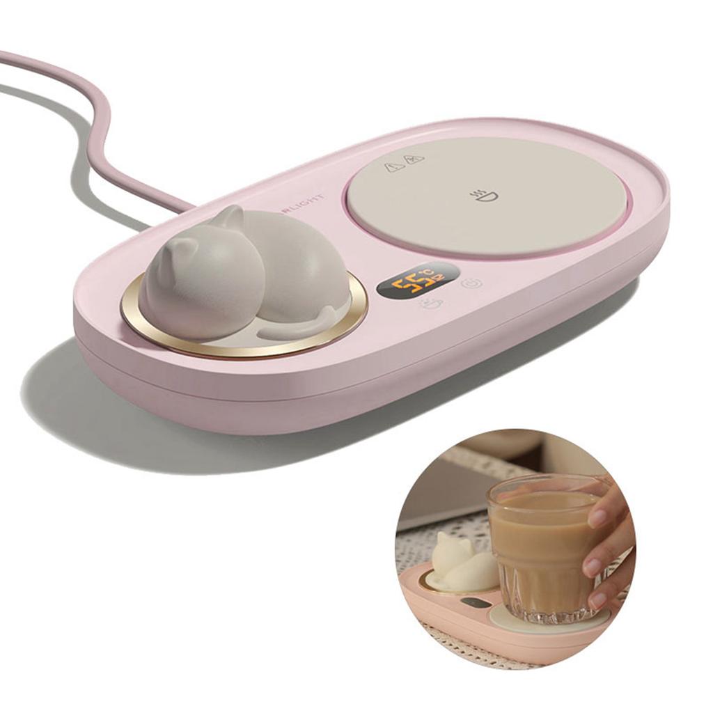 Intelligent Mug Warmer Coaster 55 Degrees Celsius Constant Temperature Cup Heating Mat Pad for