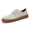 Fashion Hot Sale Men's Suede Leather Casual Shoes Soft Sole Lace-up Man Sneakers Lightweight Oxford Shoes Outdoor Formal Dress Footwear