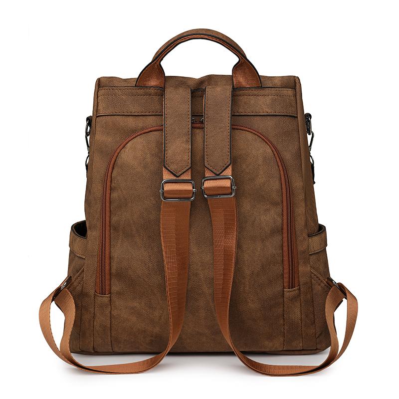 Quaste Damenrucksack mit großem Fassungsvermögen Multifunktionale Umhängetasche