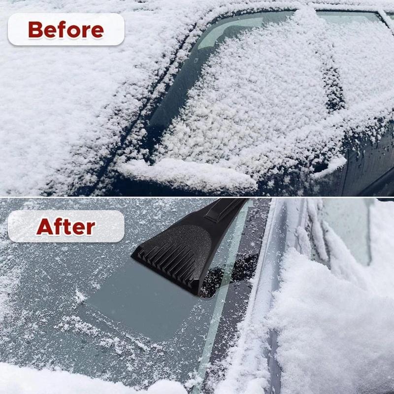 Portable Car Ice Scraper Snow Shovel Ice Removal Window Windshield Cleaning Tools Snow Winter Accessories