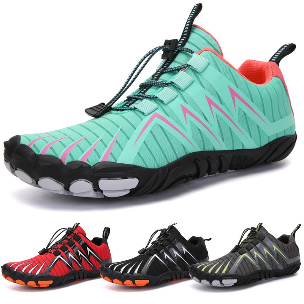 New Aqua Shoes Five-finger Swimming Shoes 34-47 Size Beach Sports Shoes Fashion Men's Fitness Shoes Couple Water Shoes