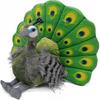 Plush Toys, Plush Peacock Stuffed Animals Plush Toys Children's Birthday Gift 13 Inches (green)