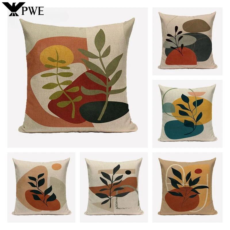Decorative Pillows Case for Sofa Scandinavian Style Cushion Cover 45*45cm Decor Home for Bed Linen Throw Pillowcase