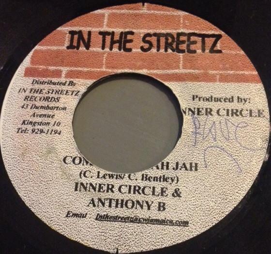 

7inch Record INNER CIRCLE & ANTHONY B & LUCIANO - Come Back Jah Jah / One God One Aim NONE In The Streetz Jamaica Reggae, Ska & Dub Used