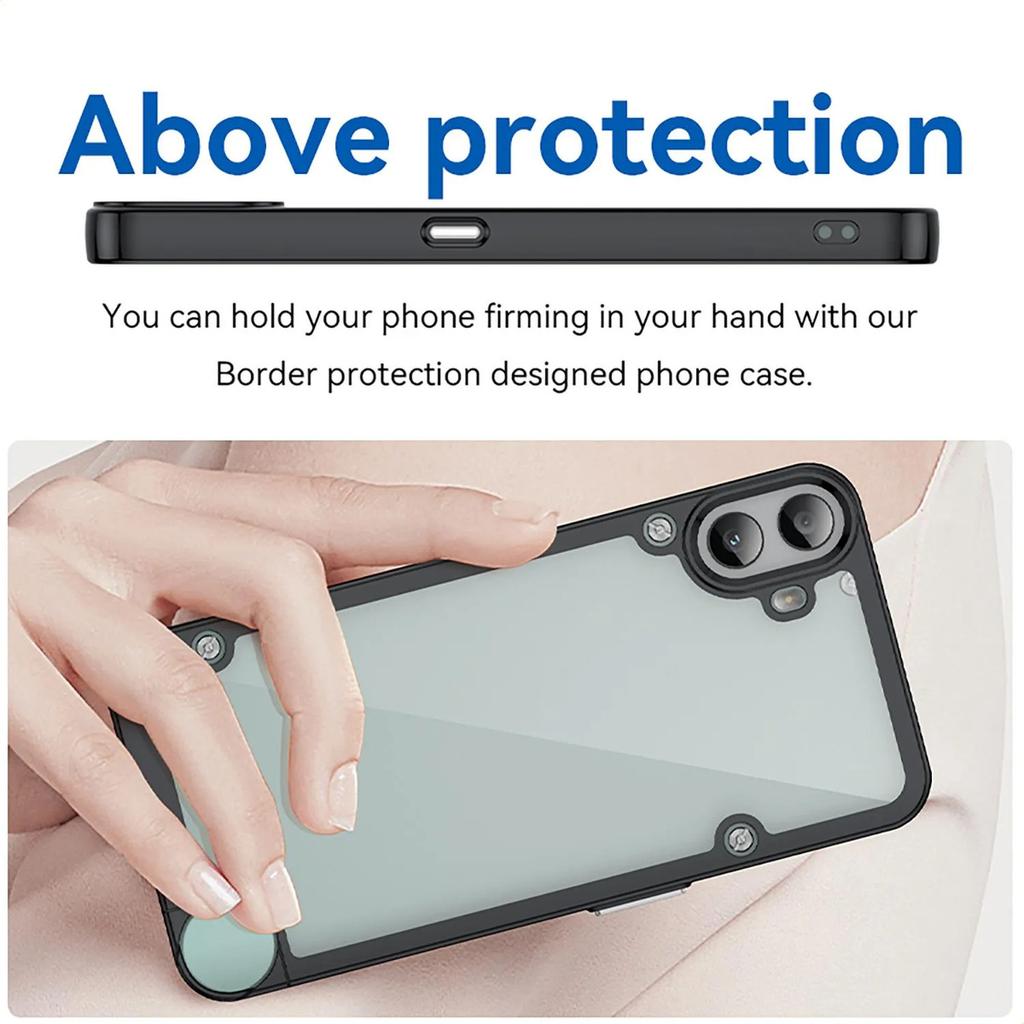 Phone Case For Nothing Cmf Phone 1 , Clear Transparent Phone Case Cover For Nothing Cmf Phone 1