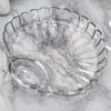 Transparent Dumpling Plate with Vinegar Discs Dried Fruit Snack Plates Fashion Fruit Plate