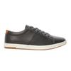Dune London Mens Trez Canvas Low Cut Flat Shoes