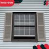 Korek Odpływowy Do Okien PVC, Osłona, Brązowy, 36 Mm, Zestaw 20 Sztuk