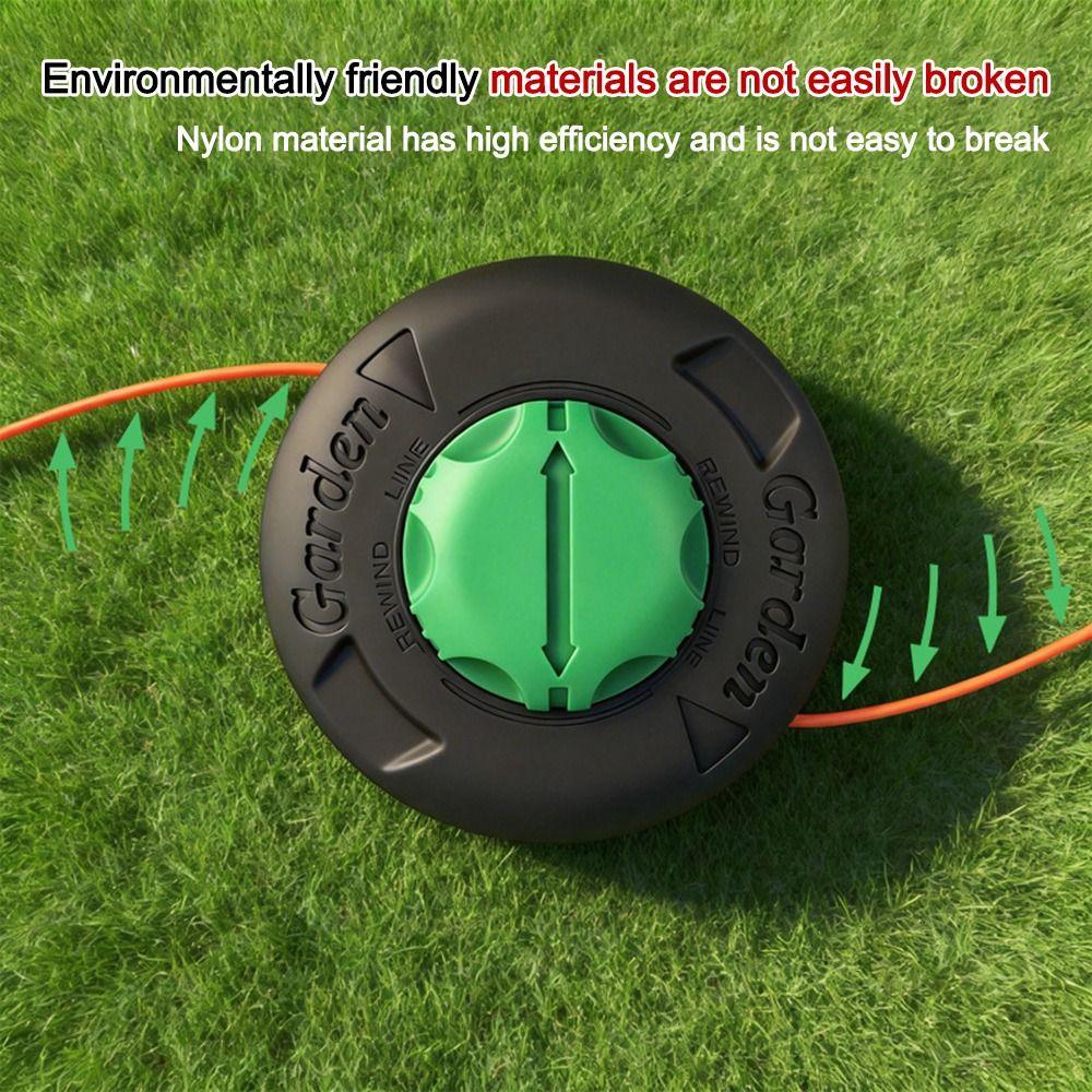 Nylon Grass Rope Round/Star Line Mowing Wire Durable Grass Trimmer Rope for Brush Cutter Strimmer