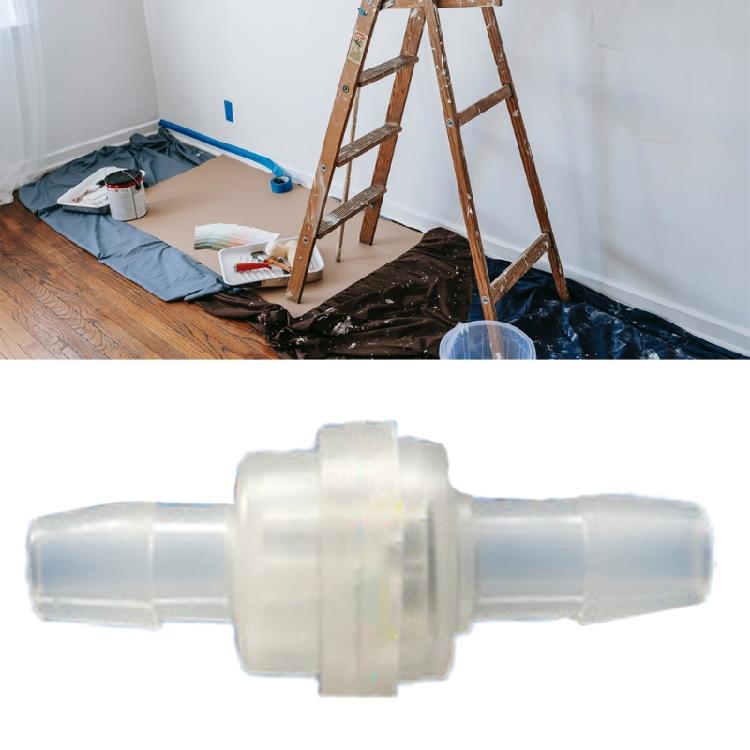 5/6/7/8mm/5-M10 Plastic One Way Inline Check Val Ve Gas Air Liquid Water Petrol