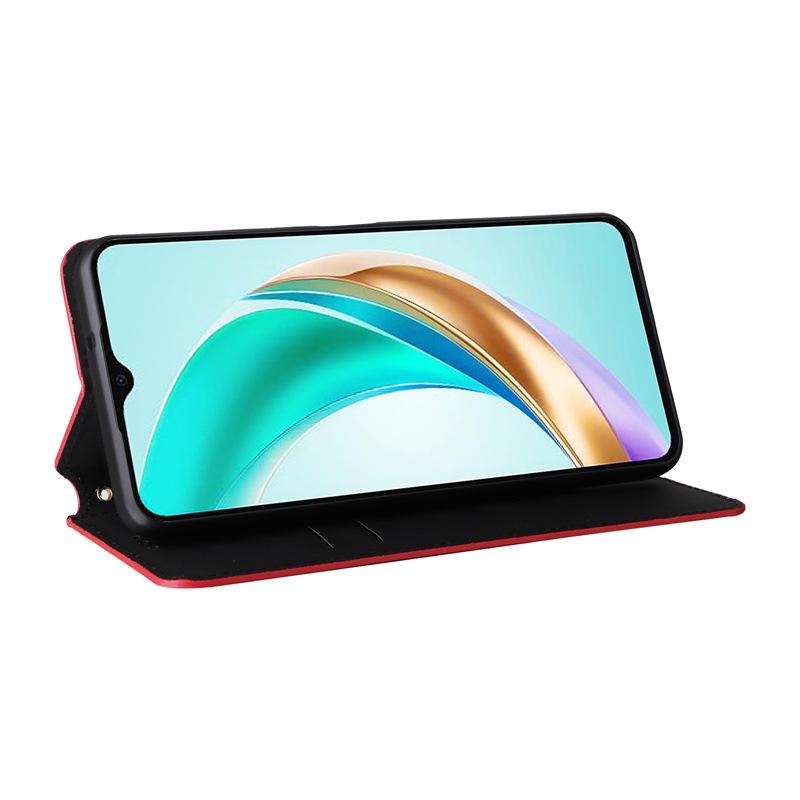 Honor X6B 4G Leather Case - Card Holder, Stand, Magnetic Wallet