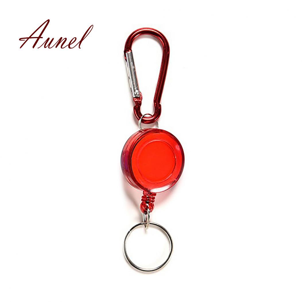 

Многофункциональный карабин с кольцом, брелок с карабином красный