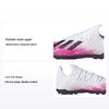 X 19.3 TF Runde Kappe Bequem Rutschfest Stoßdämpfend Abriebfest Low-Top Fußballschuhe Kinder Fußballschuhe Weiß Rosa Schwarz EG7174
