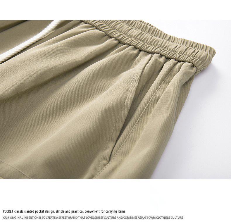 Men's Summer Cavalry Fabric Multi-Pocket Casual Shorts