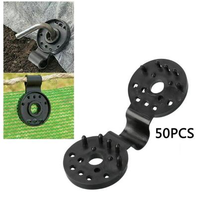 50Pcs Tent Tarp Clips Tarpaulin Clamps Pool Cover Shade Cloth Snap Grip