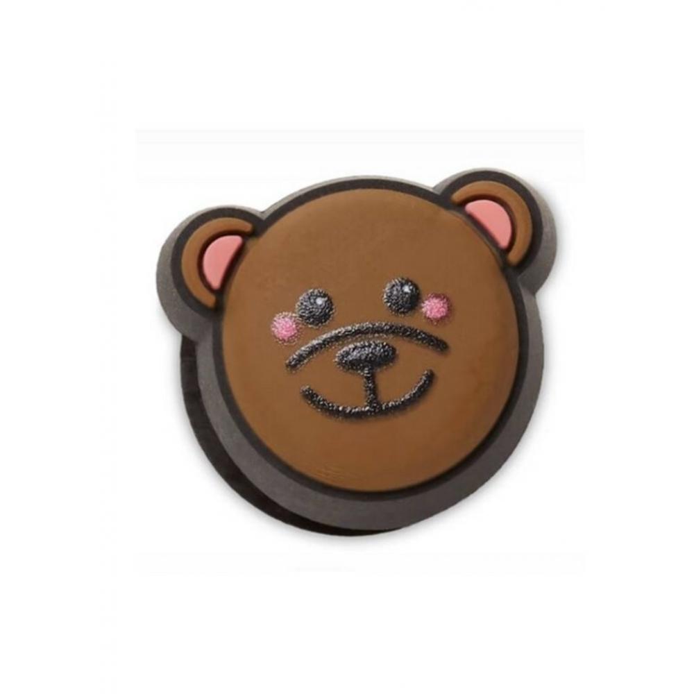 Crocs Little Bear Face Gibbitz Charm 10013523