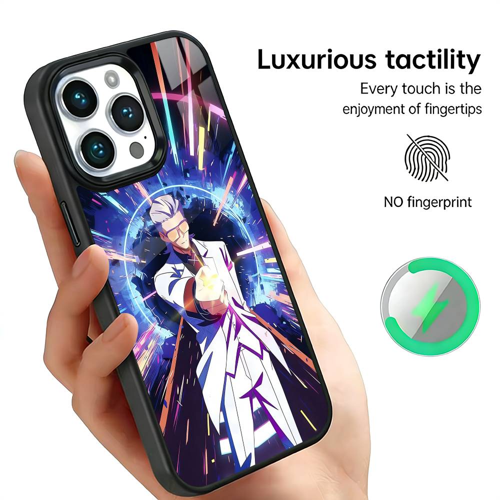 Coque de téléphone T-To Be H-Hero X Pour iPhone17,16,15,14,13,12,11 Plus,Pro Max Pour Recharge Sans Fil Magsafe