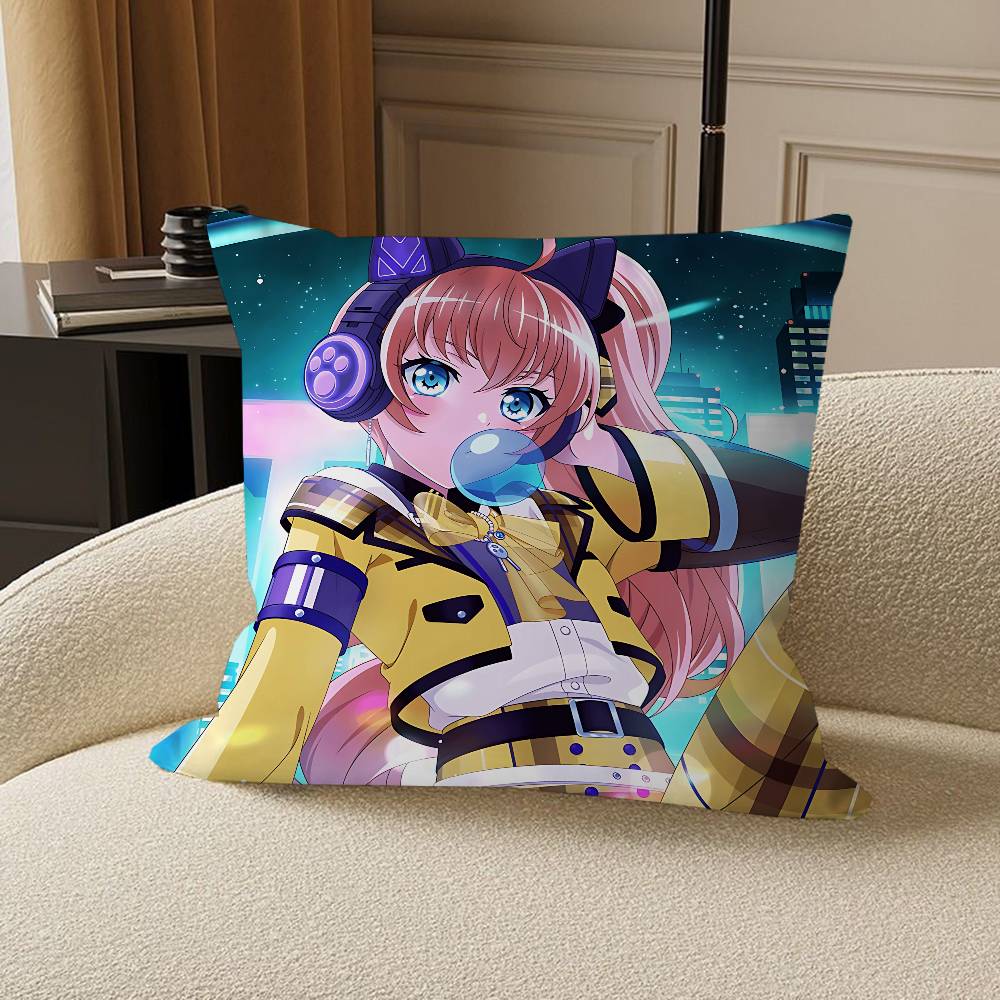 BanG Dream-Tamade Chiyu Maple Design Cushion Cover Happy Autumn Harvest Decor Holiday Decorati Pillow Cover