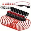 5/10Pcs 14AWG Car Mini Fuse Box Blade Type In Line Fuse Holder Waterproof for 2V 30A Car Motorcycles Wire Cutoff Switch Socket