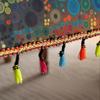 Durable Waterproof Color Printed Tablecloth Anti-fouling with Tassel Table Linen Scratch Resistant Table Cover Restaurant