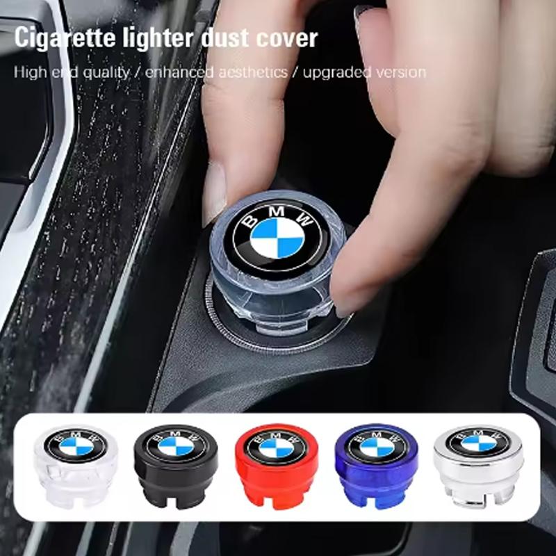 DSJW3 Car Cigarette Lighter Cover, Dustproof Decor Cap for BMW i3 i4 G07 G06 G05 G02 G01 F48 F39 G42 G30 G20 G26 F01 F02 DYQ-BMW-2