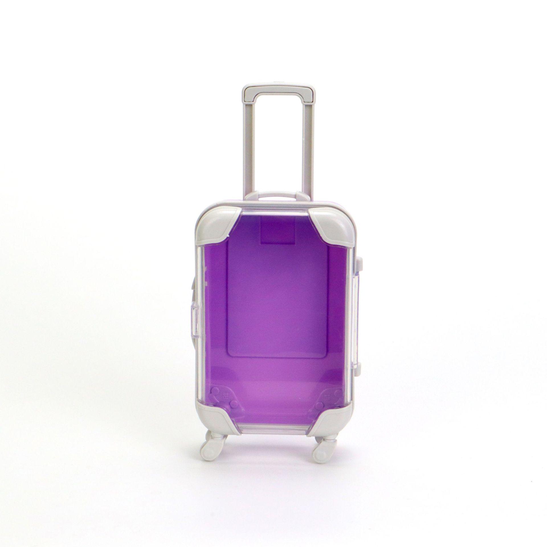 

Transparent Mini Suitcase Toy for Role-Playing and Educational Fun