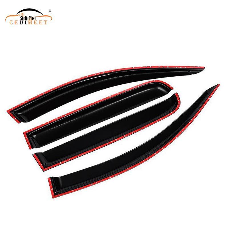 Dongfeng Xiaokang C37/C35/K07 Truck Window Rain Guards - Double Row Visors for Car Decoration