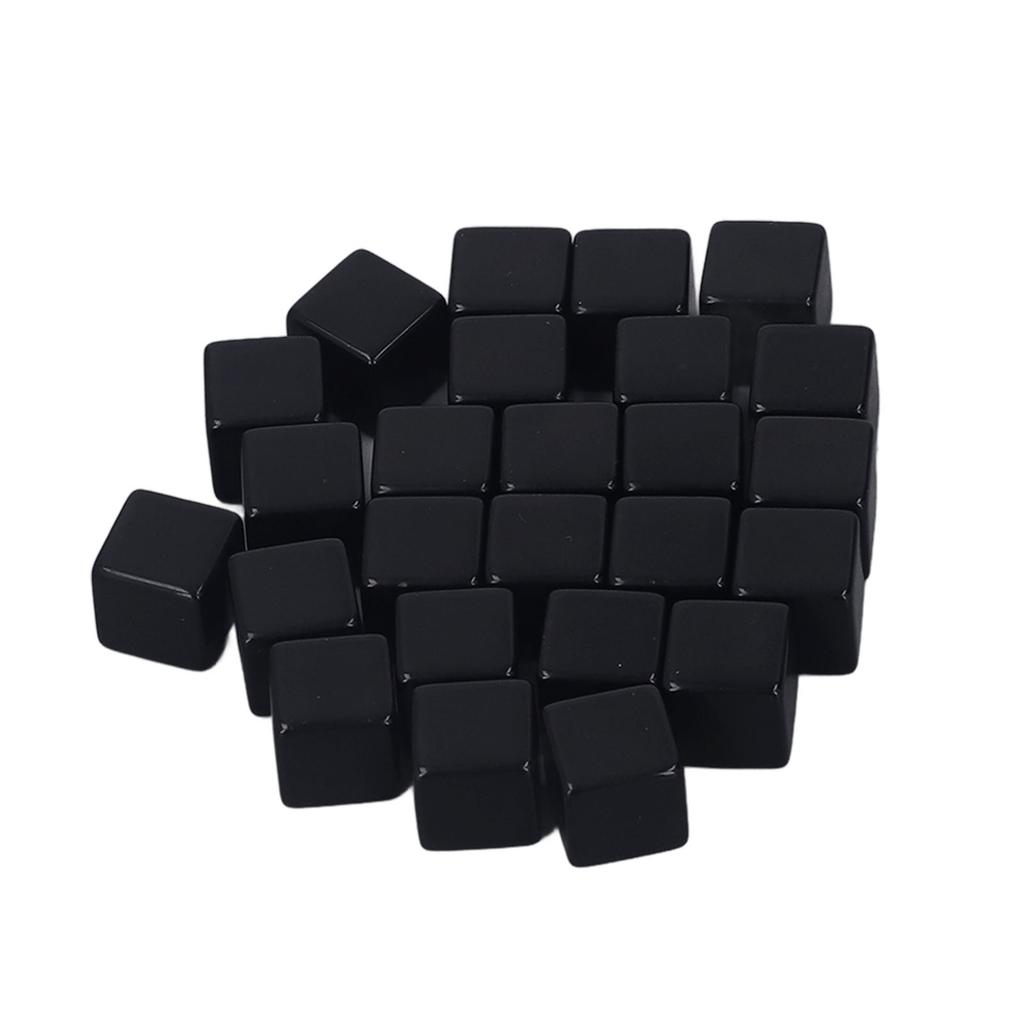 50Pcs     Dice Small Write On Wipe Off Dice for Board Games Digital Teaching