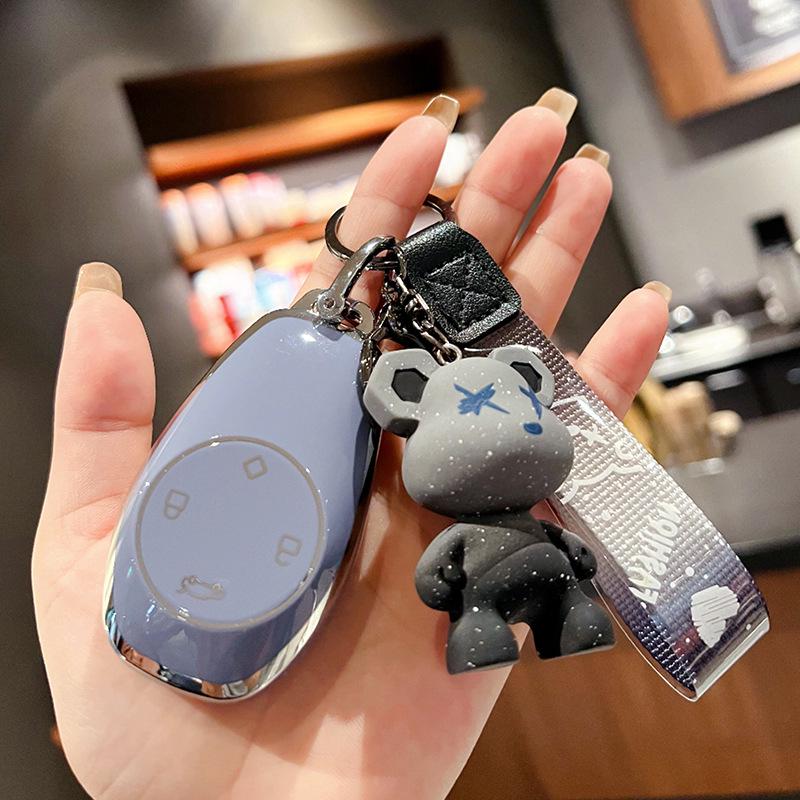 Leapmotor Key Case: 2023 T03 Model C11/S01 Remote Protective Shell with Buckle for C01