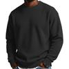 Men's Casual Long Sleeve Waffle Knit Pullover Sweatshirt Crew Neck Lightweight Comfortable Fit for Everyday Wear