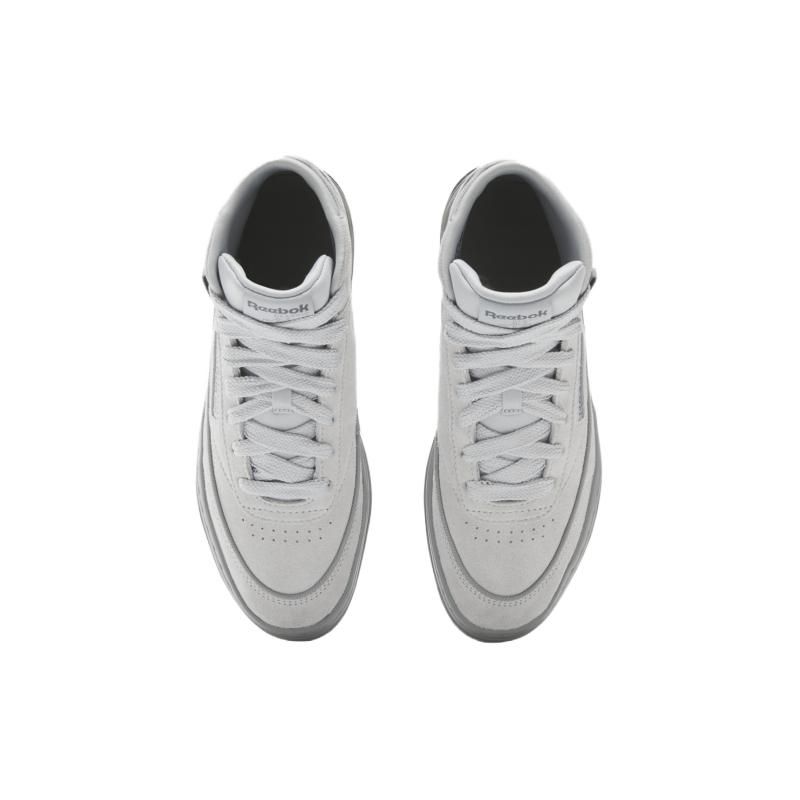 Reebok Club C Geo Mid Pure Grey Women Sneakers 100074482