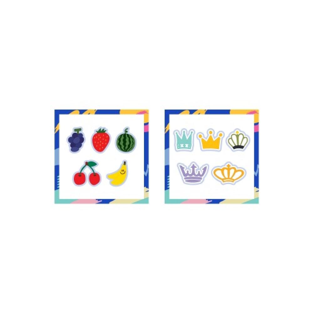 Itzy Light Ring Pop Up Store 09 Mini Wappen Sticker A.FRUITVER.