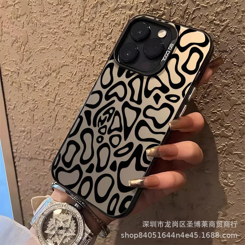 The New Foreign Trade Model Is Suitable for Apple 15 Colored Silver iPhone14Pro Creative 11promax Matte 16 Protective Cover 17.