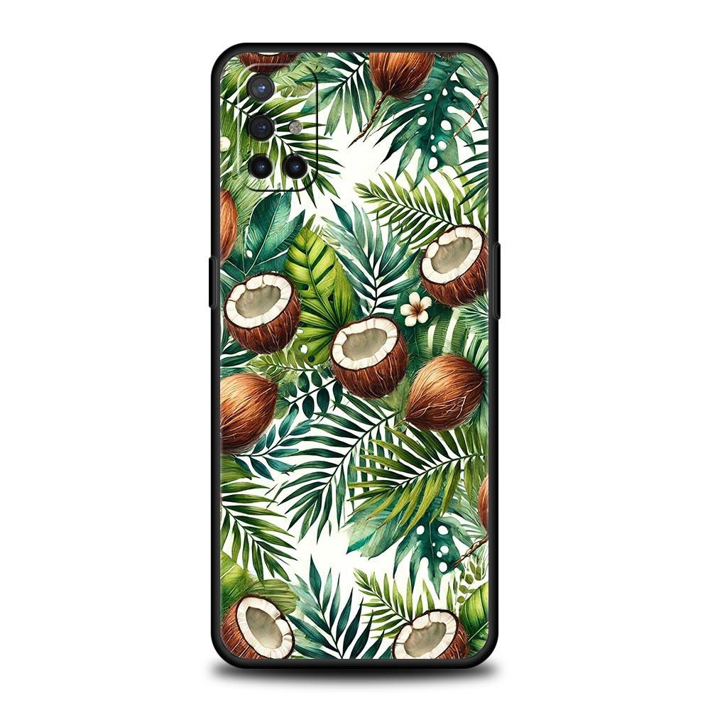 

Phone Case For OnePlus 15 13 12 11 10 9 8 7T Pro 13T 13R 12R 10R 9RT 8T Nord 2T CE 2 3 5G Lite Soft Cover Summer Coconut Oneplus Nord 3