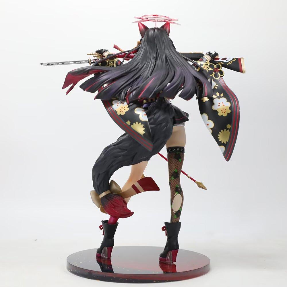 Wakamo Standing Position Game Girl Figure Model Statue Boys Collection Desktop Decoration Ornament Toy Gifts