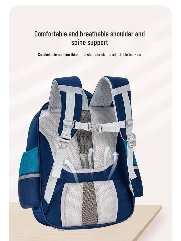 Anti-Fall Lightweight Backpack for Kids - Large Capacity, Grade 1-6